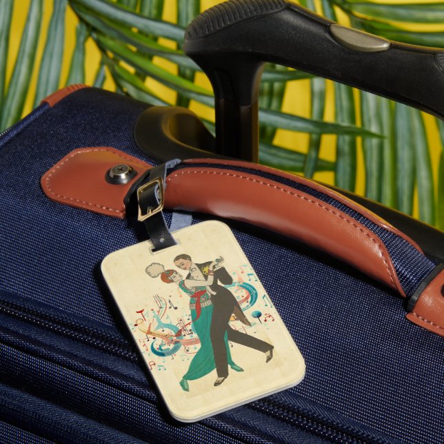 Carte Postale Luggage Tag (Front Insitu 1)