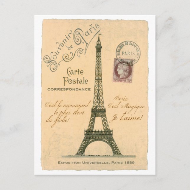 Carte Postale Post Card (Front)