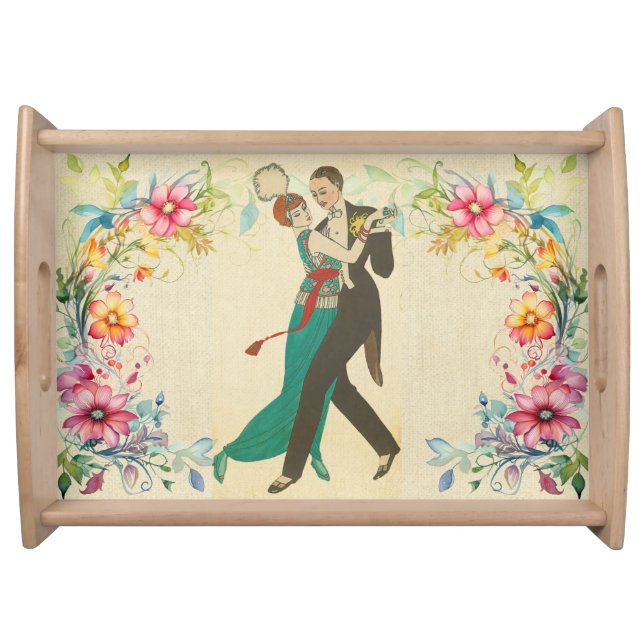 Carte Postale Serving Tray (Front)