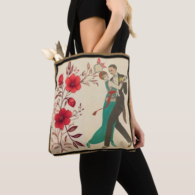 Carte Postale Tote Bag (Close Up)