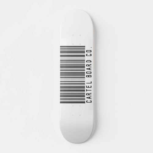 Cartel Barcode Skateboard