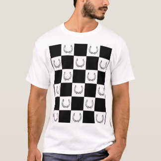 Cartel checkered logo T shirt