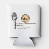 Cartel Conversations Podcast Cooler Sleeve (Back)