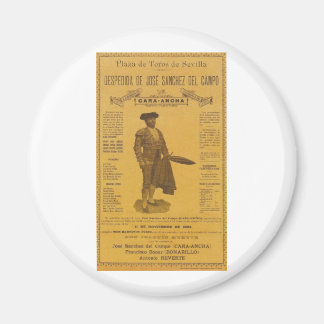 Cartel para la despedida del torero - Seville Magnet