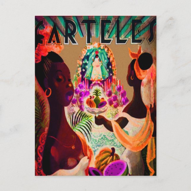 carteles offering postcard (Front)