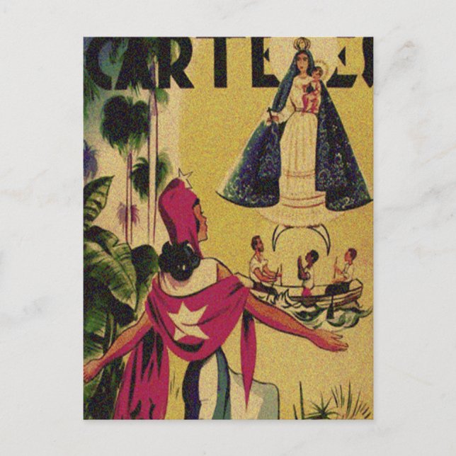 CARTELES VINTAGE MAGAZINE POSTCARD (Front)