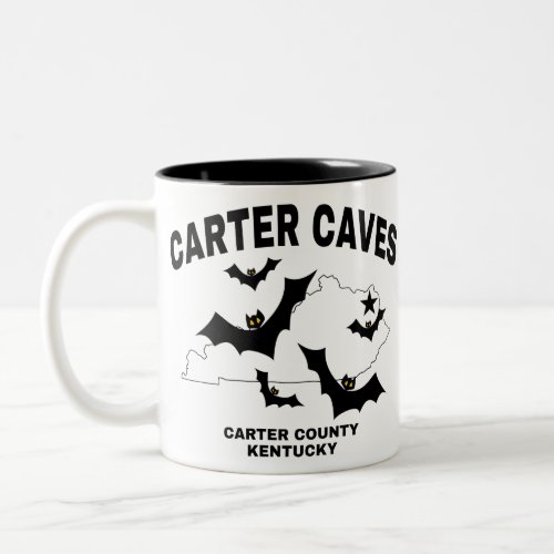 Carter Caves Kentucky Two_Tone Coffee Mug