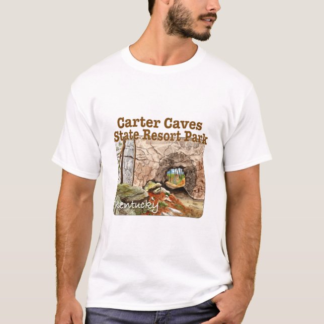 Carter Caves State Resort Park, Kentucky T-Shirt (Front)