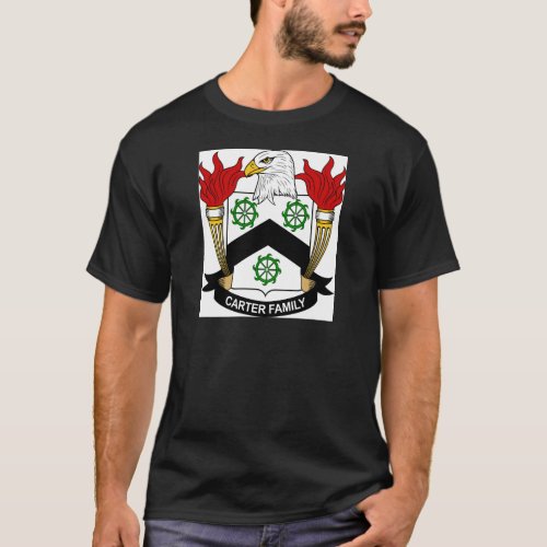 Carter Family Coat of Arms T_Shirt