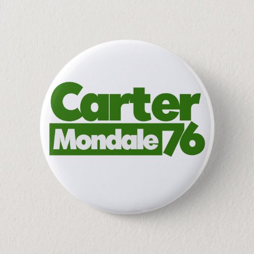 Carter Mondale 1976 Retro Politics Button
