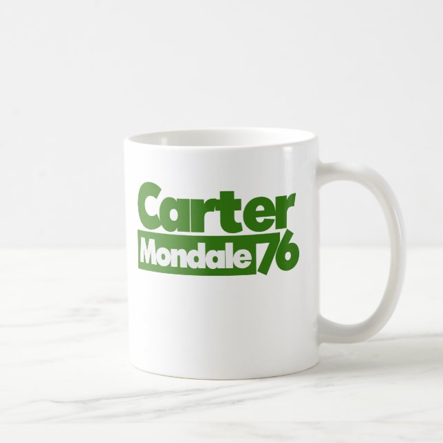 Carter Mondale 1976 Retro Politics Coffee Mug (Right)