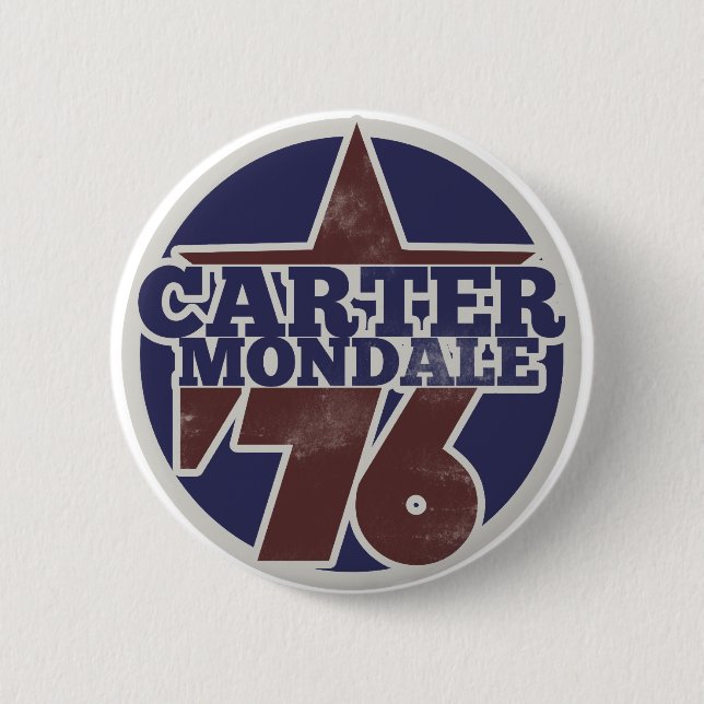 Carter Mondale 76 Button (Front)