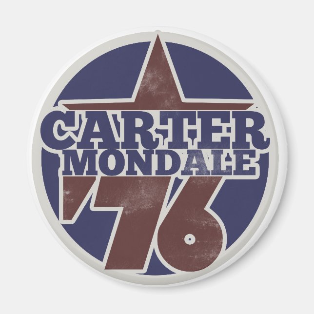 Carter Mondale 76 Magnet (Front)