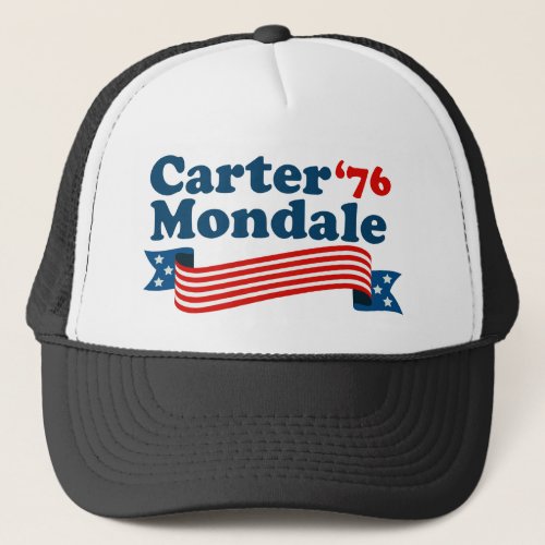 Carter Mondale 76 Retro Election Trucker Hat