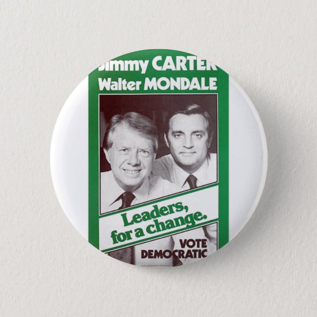 Carter - Mondale Button (Front)