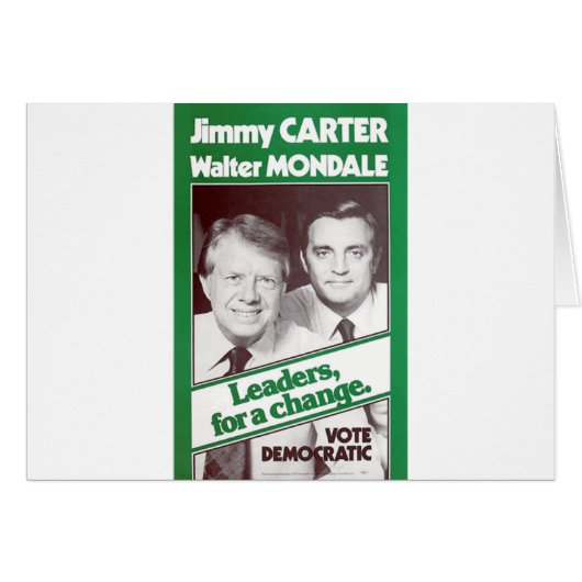 Carter - Mondale Cards (Front Horizontal)