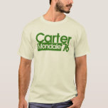 Carter Mondale Retro Politics T-shirt at Zazzle