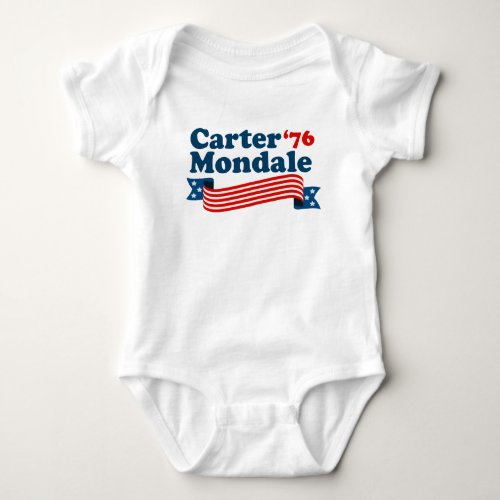 Carter Mondale Vintage Democrat 70s Election Baby Bodysuit