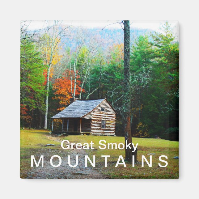 Carter Shields Cabin - Autumn colors Magnet (Front)