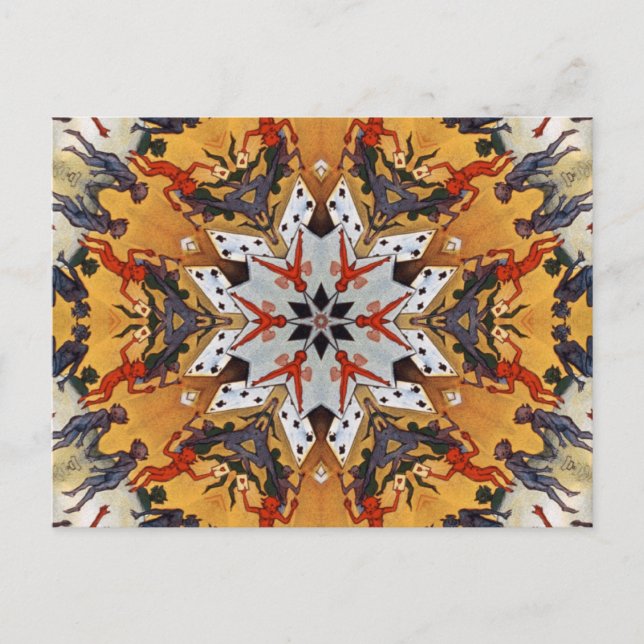 Carter the Great Kaleidoscope Postcard (Front)