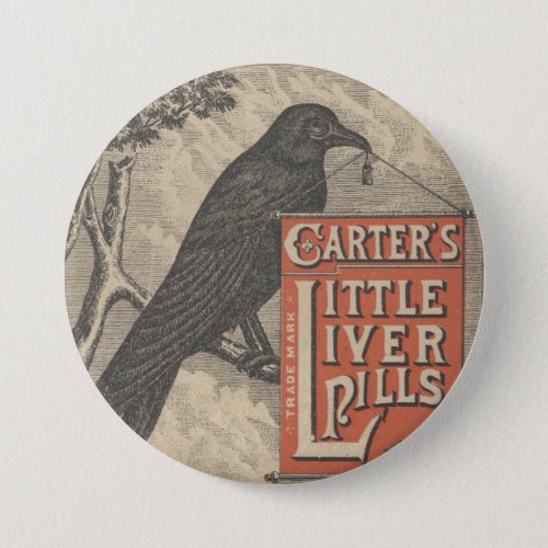 Carters Little Liver Pills Ephemera Pinback Button