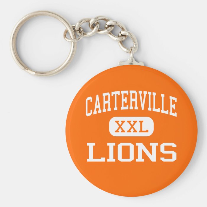 Carterville   Lions   High   Carterville Illinois Key Chains