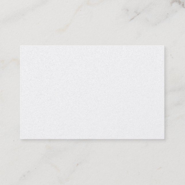 Cartes de visite Standard : 8,5 cm x 5,5 cm Business Card (Back)