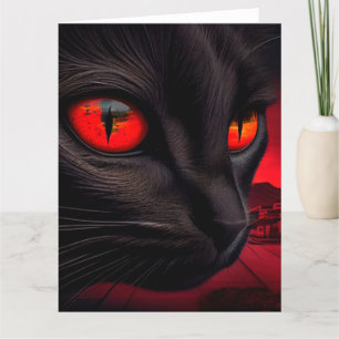 Cartes de vœux Black Cat Card