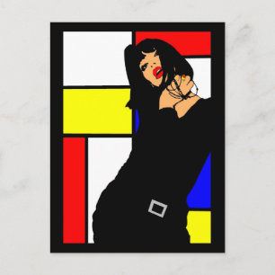 CARTES POSTALES POP ART DESIGNS LOGOS VISUELS POSTCARD