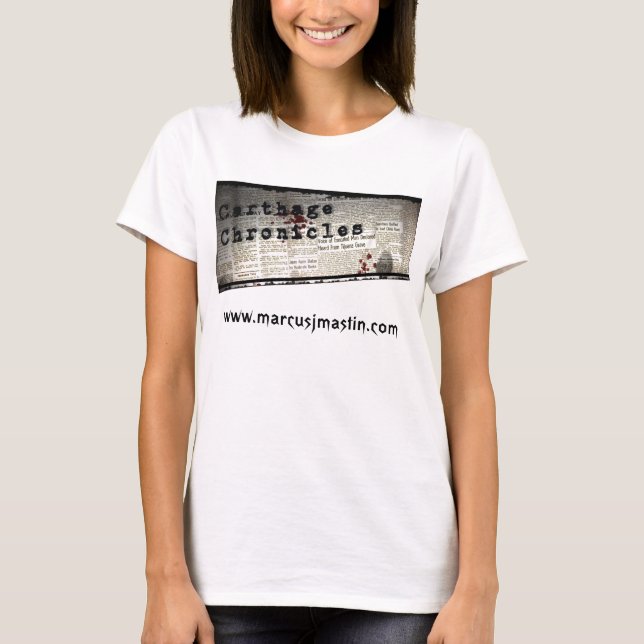 Carthage Chronicles Ladies Tee V.1 (Front)