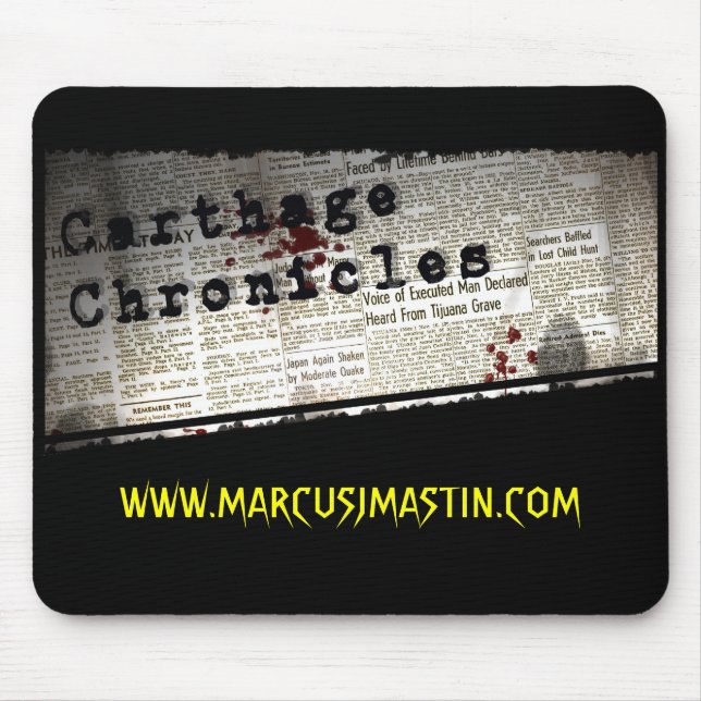 Carthage Chronicles Mousepad (Front)