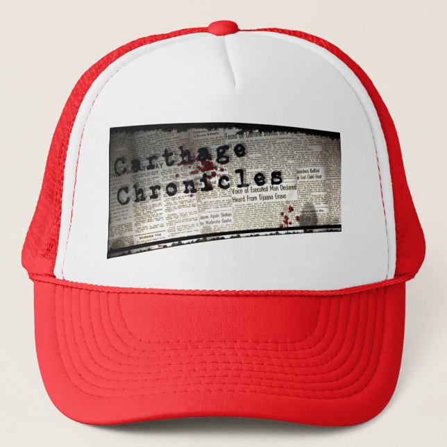 Carthage Chronicles Trucker Cap (Front)