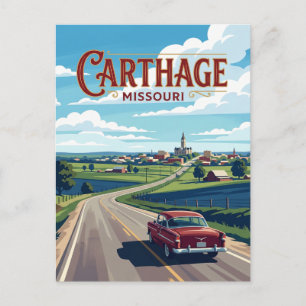 Carthage Missouri Postcard