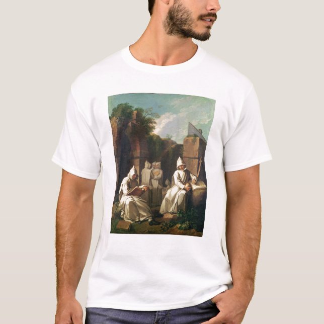 Carthusian Monks in Meditation T-Shirt (Front)