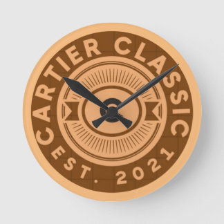Cartier Classic signature Round Clock