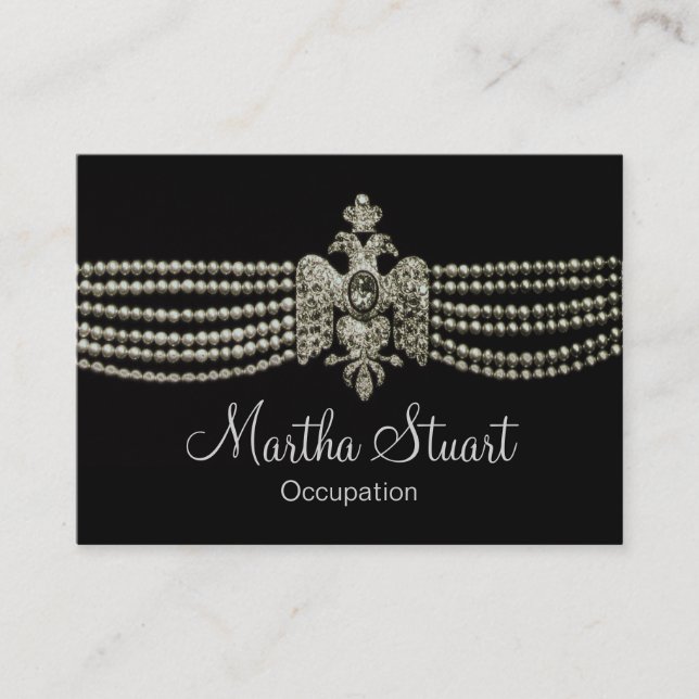 Cartierr Jewelry - Business Card (Front)