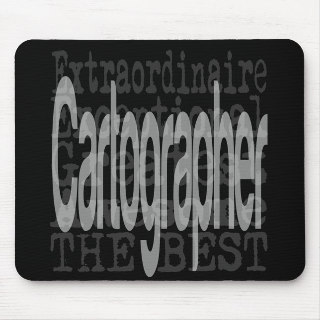 Cartographer Extraordinaire Mouse Pad (Front)