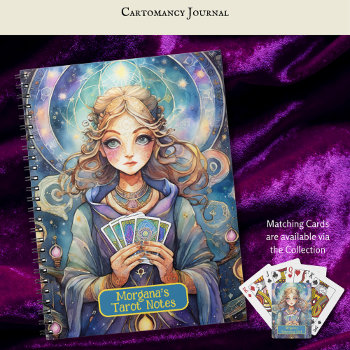 Cartomancy and Tarot Card Readings Interpretations Notebook