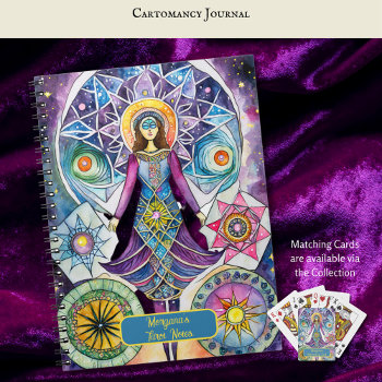 Cartomancy and Tarot Card Readings Notebook