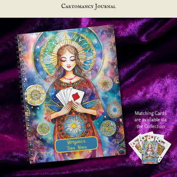 Cartomancy and Tarot Card Readings Notebook