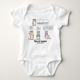 Cartoon Abrahamster Funny Baby Baby Bodysuit