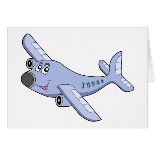 Cartoon airplane