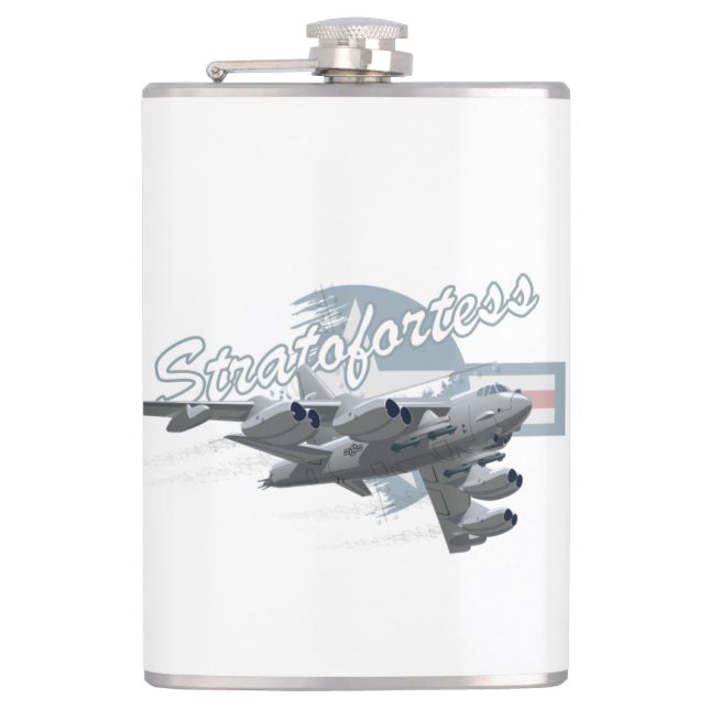 Cartoon airplane flask (Front)