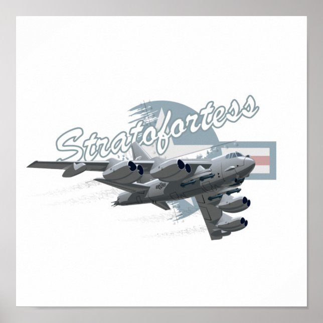 Cartoon airplane poster (Front)