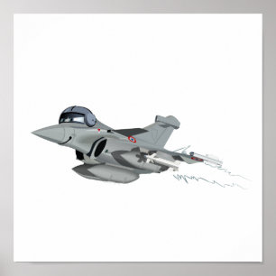 Cartoon airplane poster