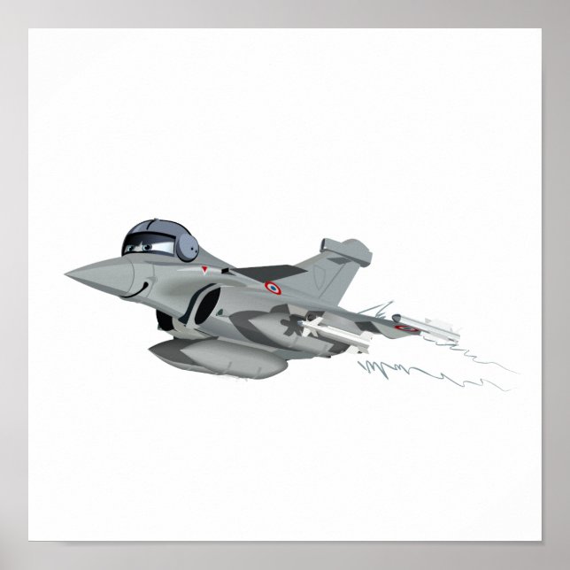 Cartoon airplane poster (Front)