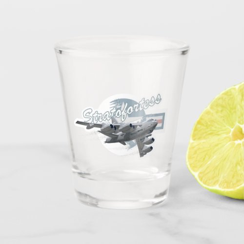 Cartoon airplane shot glass