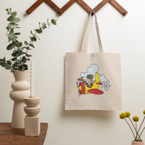 Cartoon Airplane Tote Bag