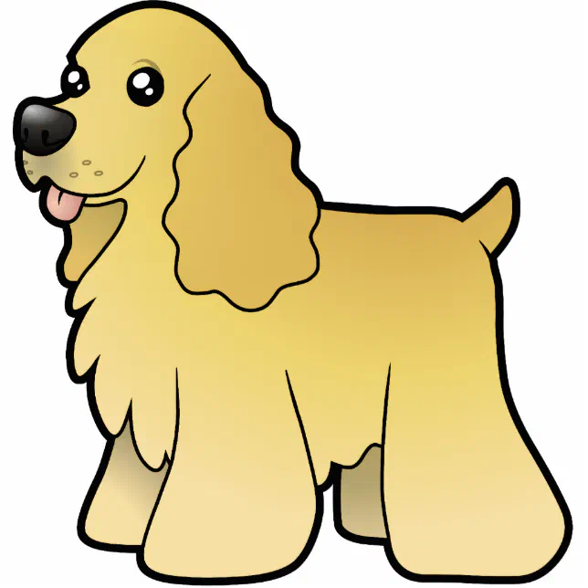 Cocker on sale spaniel cartoon