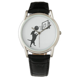 Cartoon Animal Basketball Watch